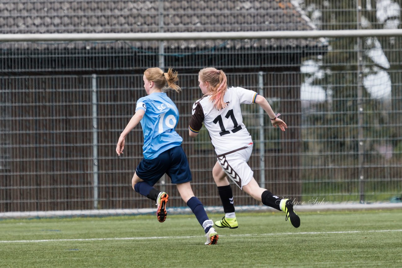 Bild 164 - B-Juniorinnen Ellerau - St. Pauli : Ergebnis: 1:1